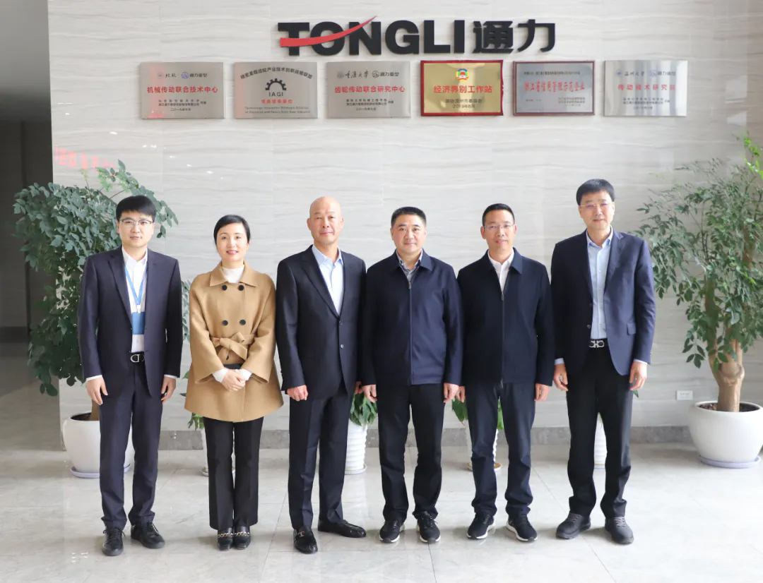 浙江省委統(tǒng)戰(zhàn)部副部長、省工商聯(lián)黨組書記徐國龍一行調(diào)研通力科技